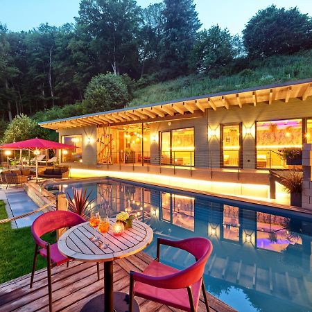 Hotel Erasmus - Mein Genuss- Und Wellnesshotel Trassem Bagian luar foto